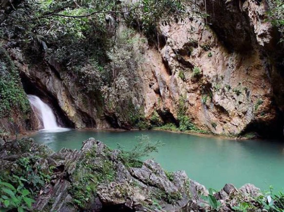 Caburni Falls swimming hole