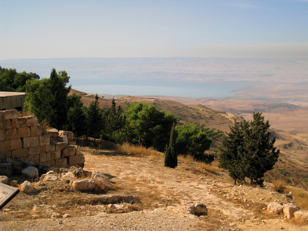 the view from Mt. Nebo, Jordan