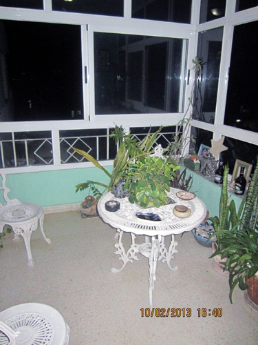 Tania's house in Havana.