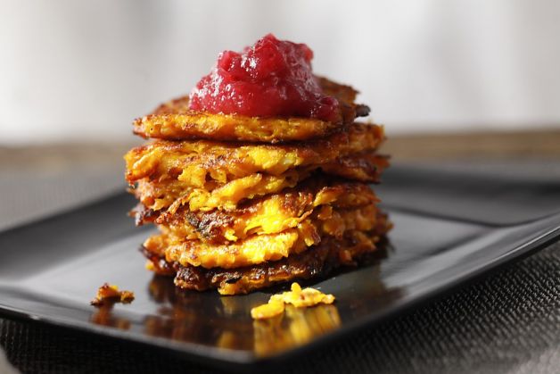 Sweet Potato Latkes Photo: Craig Lee, Special To The Chronicle