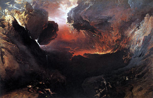 The Great Day of His Warth, John Martin, 1853