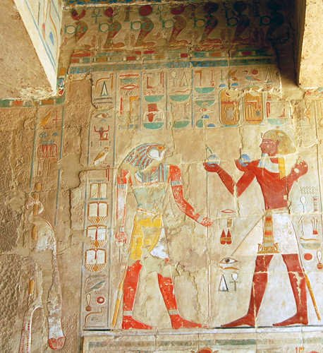 Horus at Hatshepsut Temple