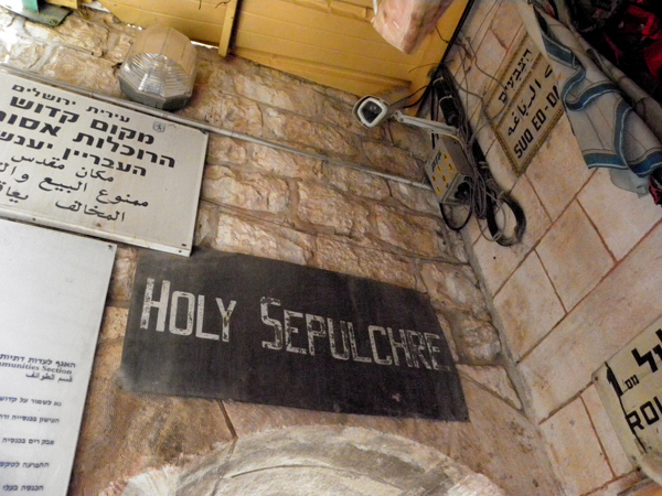 Holy Sepulchre, Jerusalem