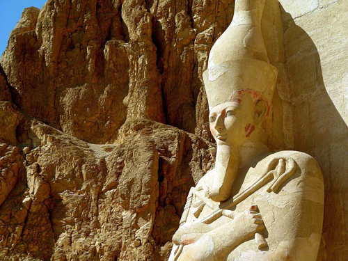 Osiris at the Temple of Hatshepsut.