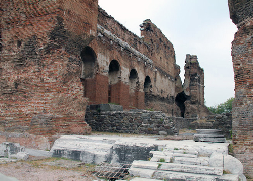 Red Basilica/Temple of Serapis, Pergamum, Turkey