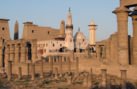 Abu el Haggag Mosque, Luxor, Egypt, photo by Jason Hedrick