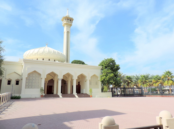 Bastakiya Mosque, Dubai, photo by Sallie Volotzky