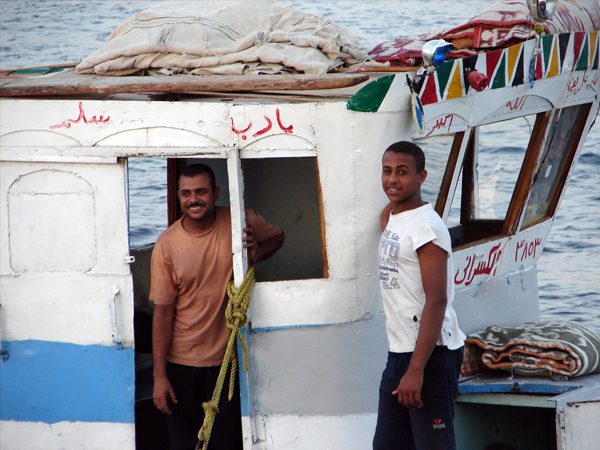 on the Nile, photo by Jason Hedrick