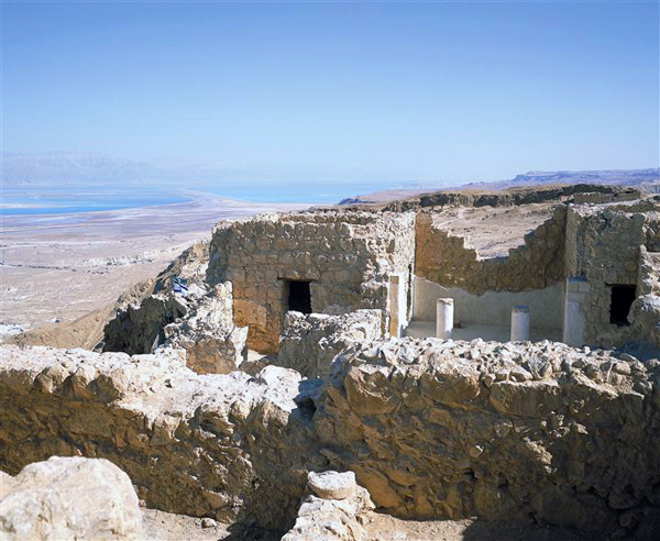 Masada overlooking the Dead Sea, photo from Israel Ministry of Tourism