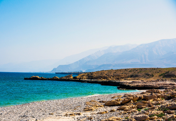nothern coast of Oman, photo by Sue Alstedt
