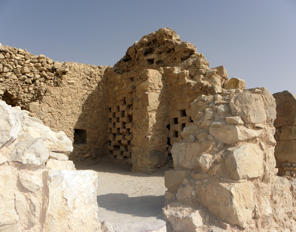 Masada, Israel, photo by Sallie Volotzky