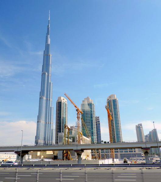 Burj Khalifa, Dubai, UAE, photo by Sallie Volotzky