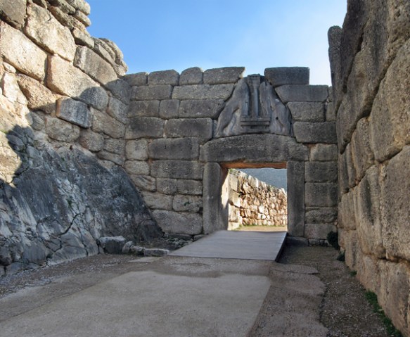 Lion's Gate, Mycenae, Greece