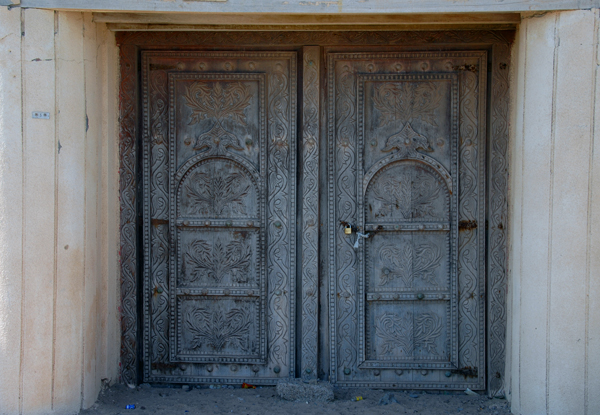traditional door, Oman, photo courtesy of Elite Tourism