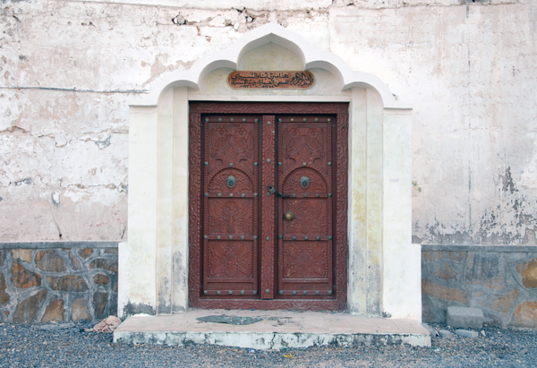 traditional door, Oman, photo courtesy of Elite Tourism