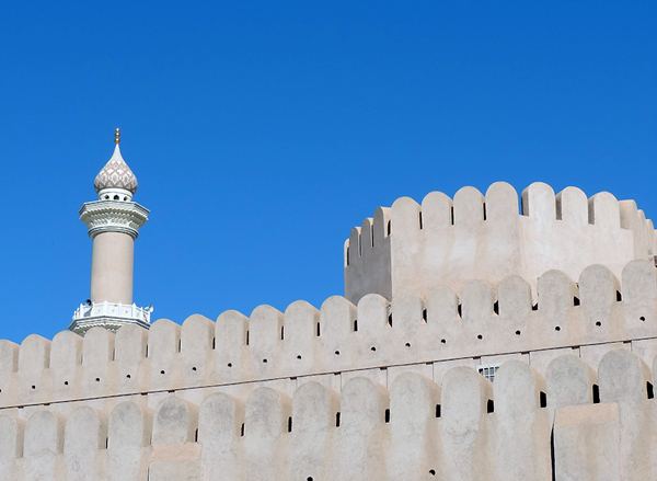 Nizwa Fort, Nizwa, Oman, photo by Sallie Volotzky