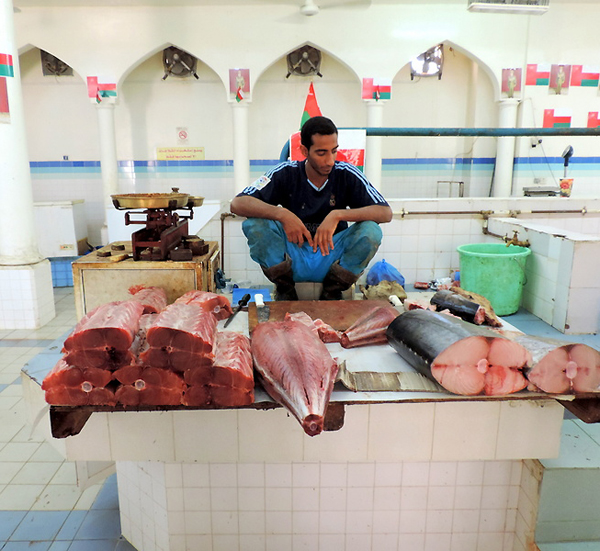 Nizwa Souk, Nizwa, Oman, photo by Sallie Volotzky
