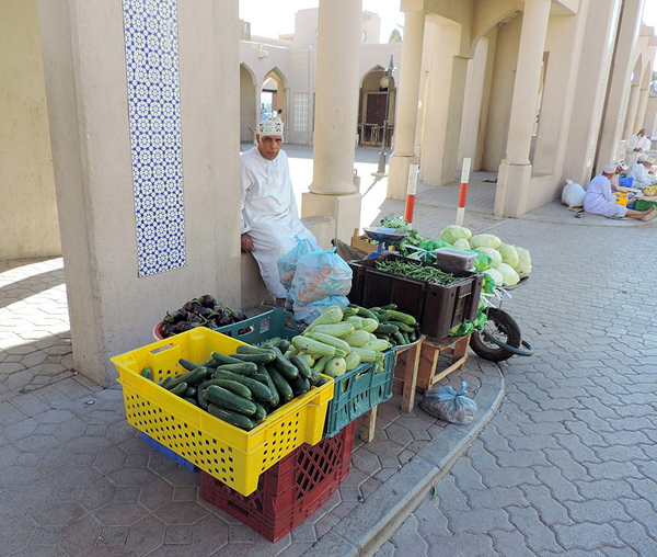 Nizwa Souk, Nizwa, Oman, photo by Sallie Volotzky